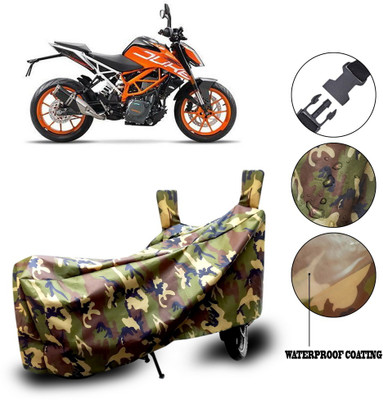 MASVERA Waterproof Two Wheeler Cover for KTM(Multicolor)