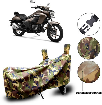 MASVERA Waterproof Two Wheeler Cover for Suzuki(Multicolor)