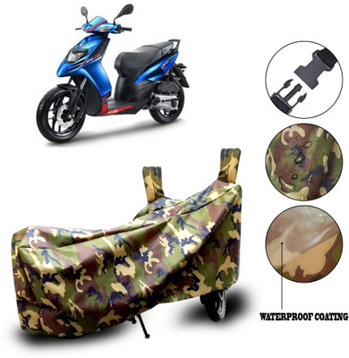 MASVERA Waterproof Two Wheeler Cover for Aprilia(Multicolor)