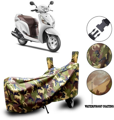 Autogard Waterproof Two Wheeler Cover for Honda(Multicolor)