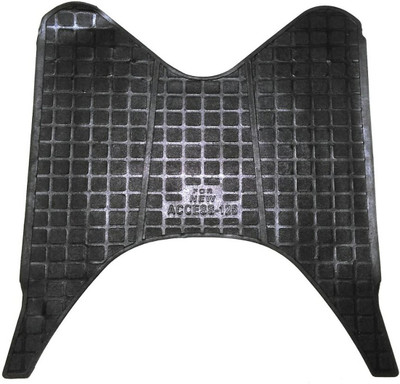 uri W Black Color Rubber FootMat2 Suzuki Access 125 Two Wheeler Mat