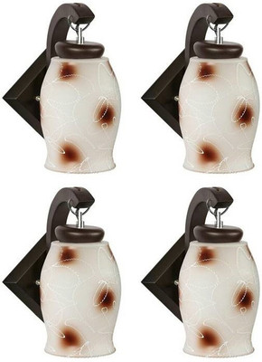 TrendyHouse Uplight Wall Lamp Without Bulb(Pack of 4)