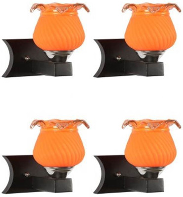 TrendyHouse Uplight Wall Lamp Without Bulb(Pack of 4)