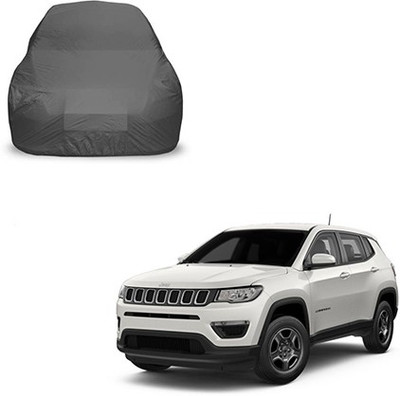 Flipkart SmartBuy Car Cover For Jeep Compass (Without Mirror Pockets)(Black, For 2017 Models)