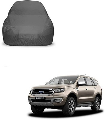 Flipkart SmartBuy Car Cover For Ford Endeavour (Without Mirror Pockets)(Black, For 2017 Models)