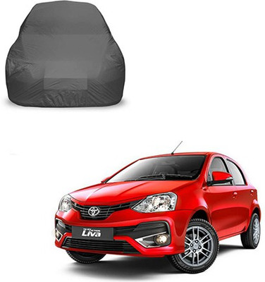 Flipkart SmartBuy Car Cover For Toyota Etios Liva (Without Mirror Pockets)(Black, For 2017 Models)