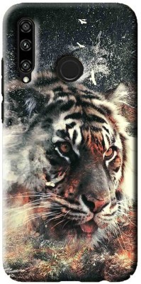 NDCOM Back Cover for Huawei Honor 20i Tiger Printed(Multicolor, Hard Case, Pack of: 1)