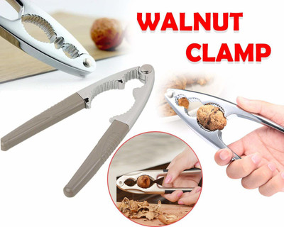 JGG Jain Gift Gallery 1283 Rimei Kitchen Tool Walnut Clamp Nut Cutter