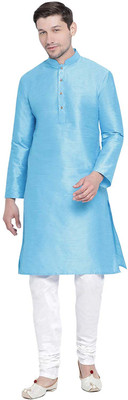 Over Crowd Men Kurta Churidar Set