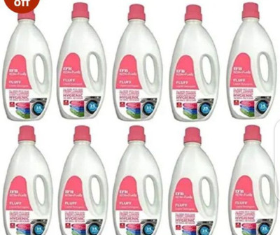 IFB FRONT fluff liquid detergent of 10 bottles of 1 liter Multi-Fragrance Liquid Detergent(10 L)