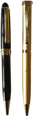 PIERRE CARDIN President and Noblesse Ball Pen(Pack of 2, Ink Color - Blue)