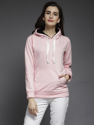 DARZI Full Sleeve Solid Women Sweatshirt