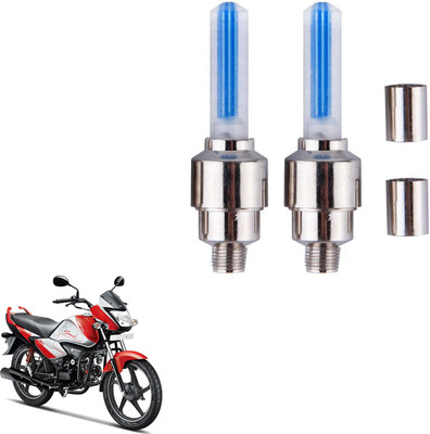 DvineAutoFashionZ MTL767_Splendor I Smart(2 Pcs)Flashing Magic Tyre Wheel Light Headlight Car, Motorbike LED for Hero (12 V, 2 W)(Universal For Bike, Pack of 1)