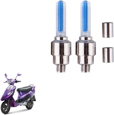 DvineAutoFashionZ MTL767_Scooty Pep+(2 Pcs)Flashing Magic Tyre Wheel Light Headlight Car, Motorbike LED for TVS (12 V, 2 W)(Scooty Pep+, Pack of 1)