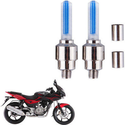 DvineAutoFashionZ MTL767_Pulsar 220 DTS-i(2 Pcs)Flashing Magic Tyre Wheel Light Headlight Car, Motorbike LED for Bajaj (12 V, 2 W)(Pulsar 220 DTS-i, Pack of 1)