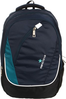 PERFECT STAR 15.6 inch Expandable Laptop Backpack(Blue)