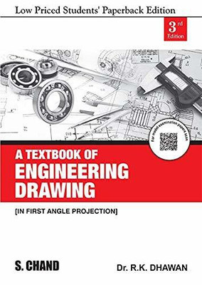 A Textbook of Engineering Drawing(English, Paperback, r k dhawan)