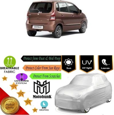 MotohunK Car Cover For Maruti Suzuki Zen (Without Mirror Pockets)(Silver, For 2018 Models)