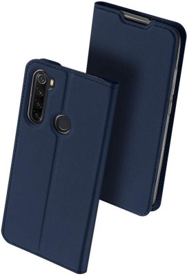 Helix Flip Cover for Xiaomi Redmi Note 8(Blue, Shock Proof, Pack of: 1)