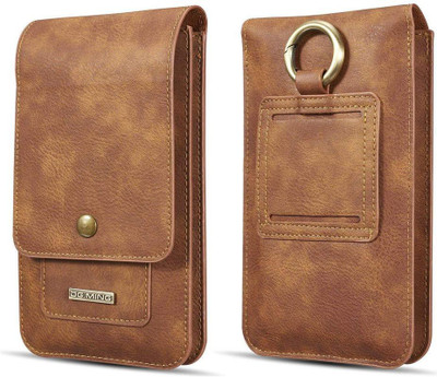 Elica Pouch for Samsung Galaxy M30(Brown, Holster, Pack of: 1)
