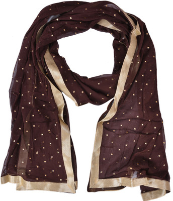 YOUTHQUAKE Chiffon Printed Women Dupatta