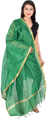 AARAV Cotton Silk Solid Women Dupatta