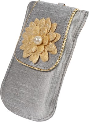 Fancy Walas Presents Handicraft Ladies Traditional Mobile Phone Pouch Sling Wallet Saree Waist Clip Hook Gift for Women Mobile Pouch