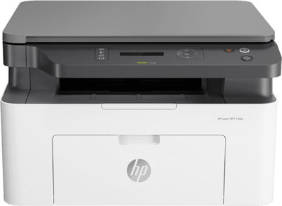 HP MFP 136w Multi-function Color Printer (White, Grey)