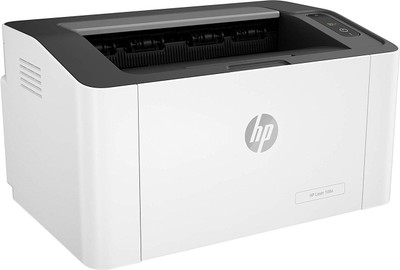 HP 108a Single Function Wireless Monochrome Printer (White, Grey)
