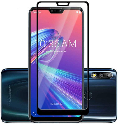 CaseTrendz Edge To Edge Tempered Glass for Asus Zenfone Max Pro M2(Pack of 1)