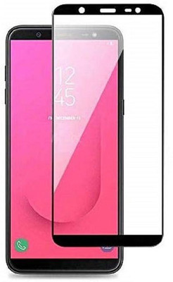 CaseTrendz Edge To Edge Tempered Glass for Samsung Galaxy J6 Plus(Pack of 1)