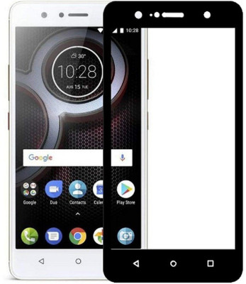 Value Edge To Edge Tempered Glass for Lenovo K8 Plus(Pack of 1)