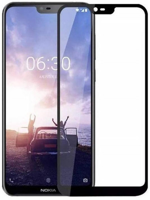 CaseTrendz Edge To Edge Tempered Glass for Nokia 6.1 Plus(Pack of 1)