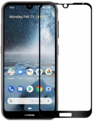 CaseTrendz Edge To Edge Tempered Glass for NOKIA 4.2(Pack of 1)