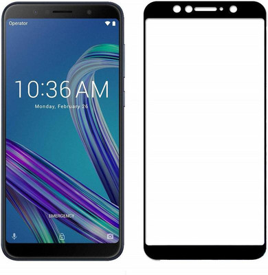 CaseTrendz Edge To Edge Tempered Glass for Asus ZenFone Max M1(Pack of 1)