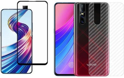 eCase Tempered Glass Guard for Vivo V15(Pack of 2)