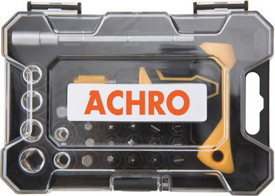 ACHRO ACHRO 24 Pcs Screwdriver set Ratchet Screwdriver Set(Pack of 24)