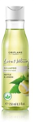 Oriflame Sweden Love Nature Shampoo For Oily Hair Nettle & Lemon(250 ml)