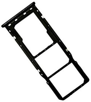 Bay Sim Card Tray(Compatible With SAMSUNG GALAXY A20 (BLACK))