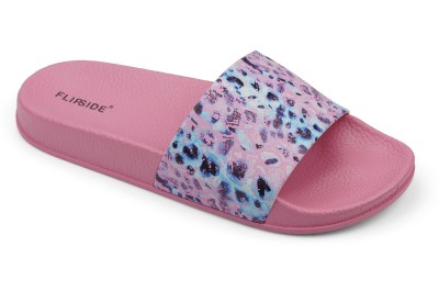 FLIPSIDE Women Slides(Pink , 8)