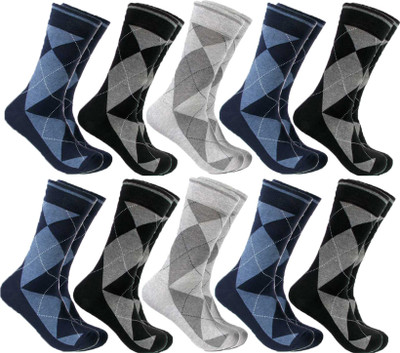 HICODE Men Mid-Calf/Crew(Pack of 10)