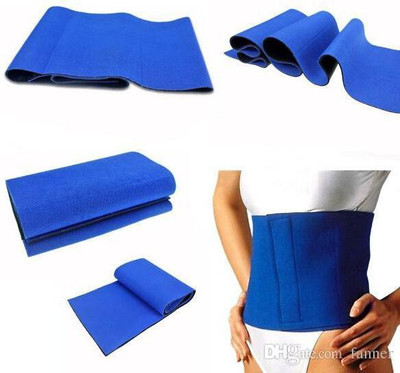 smile4u Waist Trimmer Slimming Belt H01 (Blue) Abdominal Belt(Blue)
