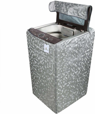 KUBER INDUSTRIES Top Loading Washing Machine  Cover(Width: 58 cm, Grey)