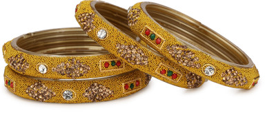 AFAST Glass Bangle Set(Pack of 4)