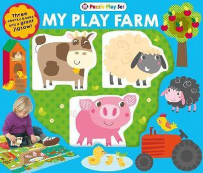 Puzzle Play Set: My Play Farm(English, Mixed media product, Priddy Roger)