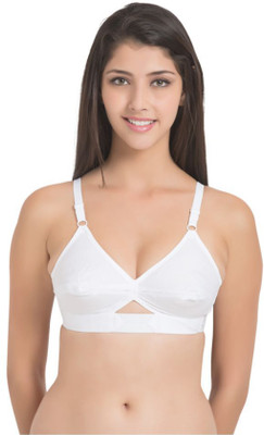 Desiprime Women Training/Beginners Non Padded Bra(White)