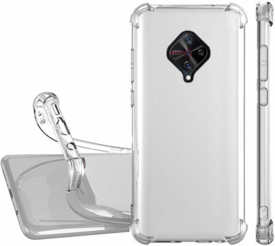 Caseline Back Cover for Vivo S1 Pro(Transparent, Shock Proof, Silicon, Pack of: 1)