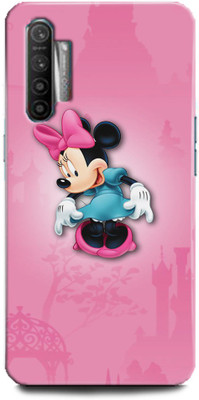 INDICRAFT Back Cover for Realme XT Minnie Mouse, Fine pink Art, Cartoon, Disney(Multicolor, Hard Case)