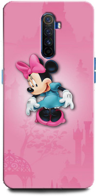 INDICRAFT Back Cover for Realme X2 Pro Minnie Mouse, Fine pink Art, Cartoon, Disney(Multicolor, Hard Case)