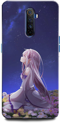 INDICRAFT Back Cover for Realme X2 Pro Anime, girl, Animation fine art girl, Anime(Multicolor, Hard Case)